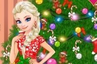 Elsa décore le sapin de Noël Elsa décore le sapin de Noël