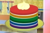 Gâteau arc-en-ciel 2 Gâteau arc-en-ciel 2
