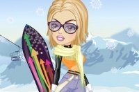 Habiller la snowboardeuse Habiller la snowboardeuse
