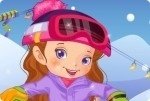 Jeune fille au snowboard Jeune fille au snowboard