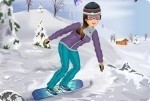 Jeune fille au snowboard 2 Jeune fille au snowboard 2