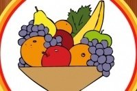 Livre de coloriage de fruits Livre de coloriage de fruits