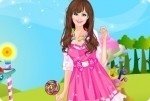 Petite fille aux bonbons Petite fille aux bonbons