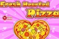 Pizza en cœur Pizza en cœur