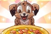 Pizza avec le Chiot Pizza avec le Chiot