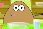 Préparation d’un gâteau avec Pou Préparation d’un gâteau avec Pou