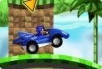 Sonic à la course automobile Sonic à la course automobile