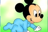 Puzzle bébé Mickey